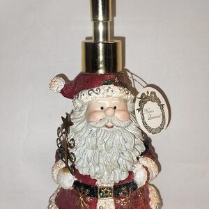 Vtg Santa Claus Soap Dispenser